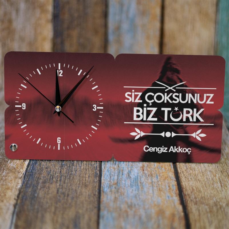 Kişiye%20Özel%20Siz%20Çoksunuz,%20Biz%20Türk%20Hediye%20Masa%20Saati%20KA03-1413