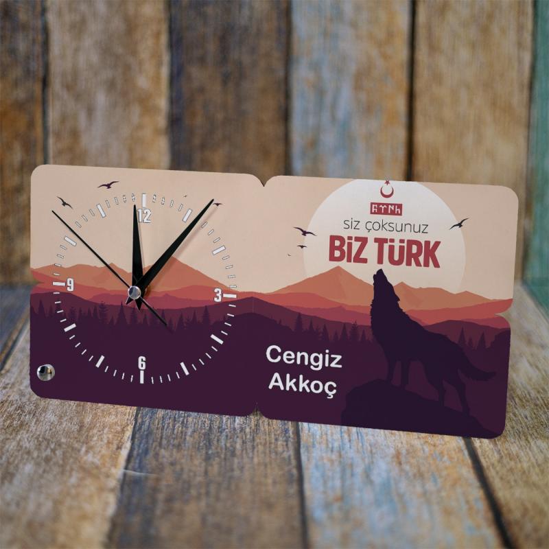 Kişiye%20Özel%20Siz%20Çoksunuz,%20Biz%20Türk%20Hediye%20Masa%20Saati%20KA03-1414