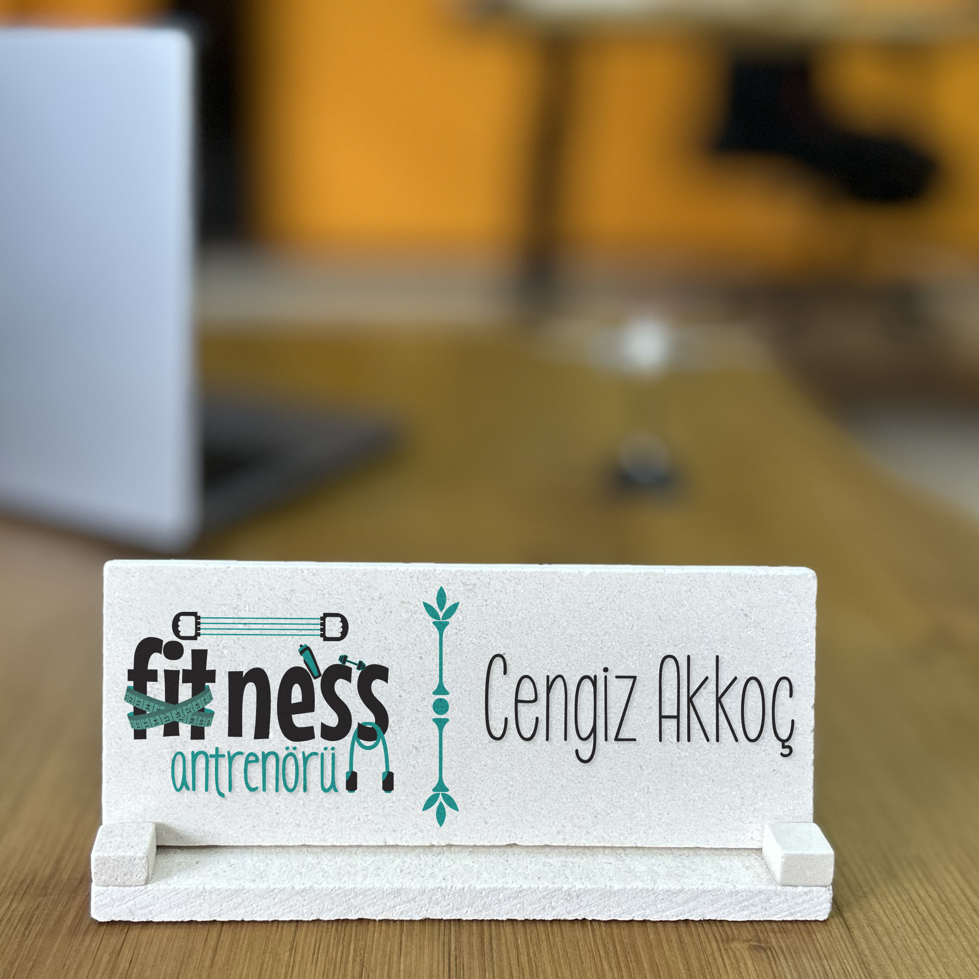 Kişiye%20Özel%20Fitness%20Antrenörüne%20Hediye%20Doğal%20Taş%20İsimlik