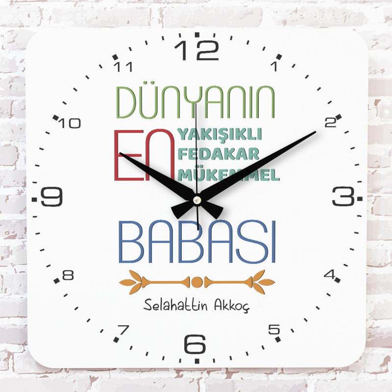 Babalar%20Günü%20Hediyesi%20Ahşap%20Saat%2033cm%20KA01-1286