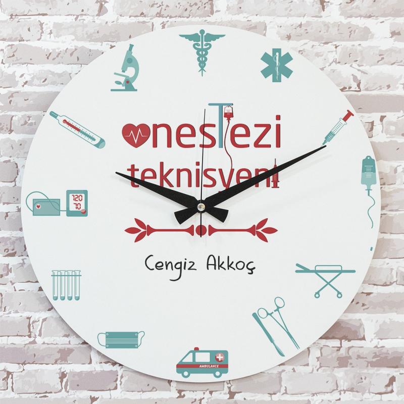 Anestezi%20Teknikerine%20Hediye%20Ahşap%20Saat%2033cm%20%20KA02-1004