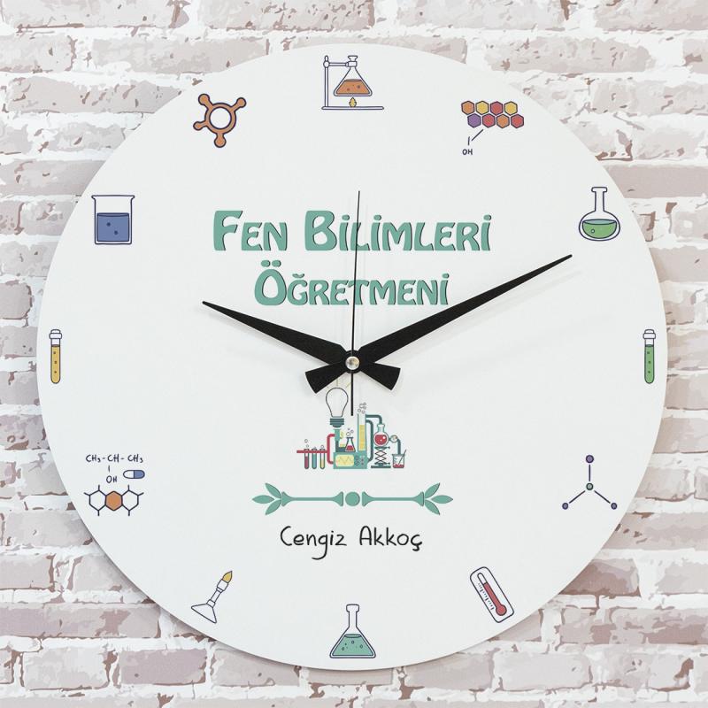 Fen%20Bilimleri%20Öğretmenine%20Hediye%20Ahşap%20Saat%2033cm%20%20KA02-1043