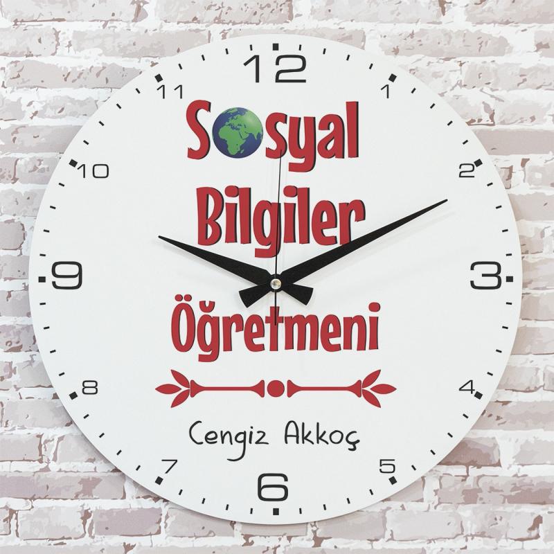 Sosyal%20Bilgiler%20Öğretmenine%20Hediye%20Ahşap%20Saat%2033cm%20%20KA02-1059