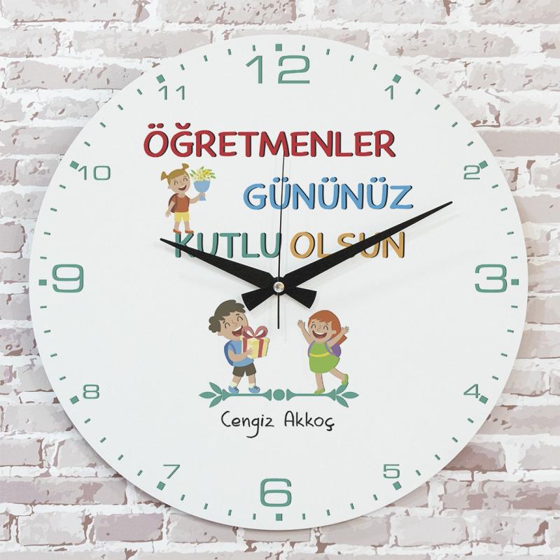 Öğretmenler%20Günü%20Hediyesi%20Ahşap%20Saat%2033cm%20%20KA02-1065