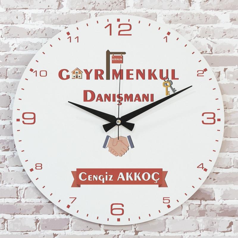 Gayrimenkul%20Danışmanına%20Hediye%20Ahşap%20Saat%2033cm%20%20KA02-1144