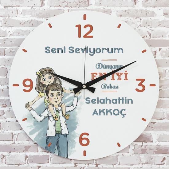 Hediye Ahşap Saat