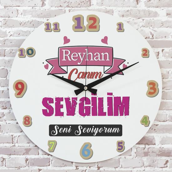 Hediye Ahşap Saat