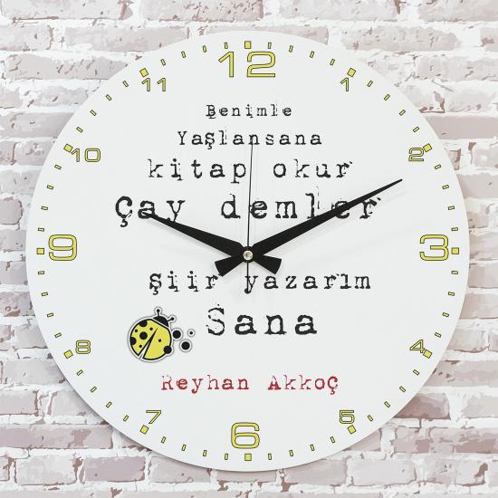 Hediye Ahşap Saat