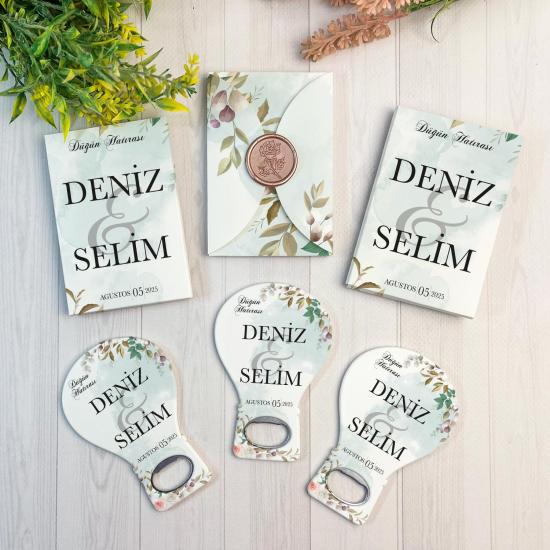 Söz, kına, nişan, nikah şekeri açacak magnetler